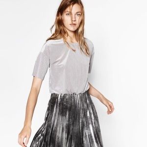 Zara Velvet Top